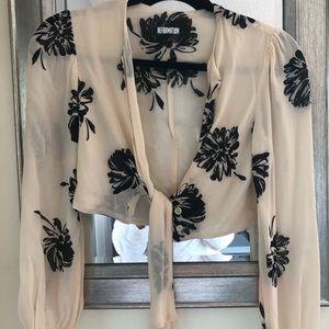 The Reformation Mohawk Top (size 0)
